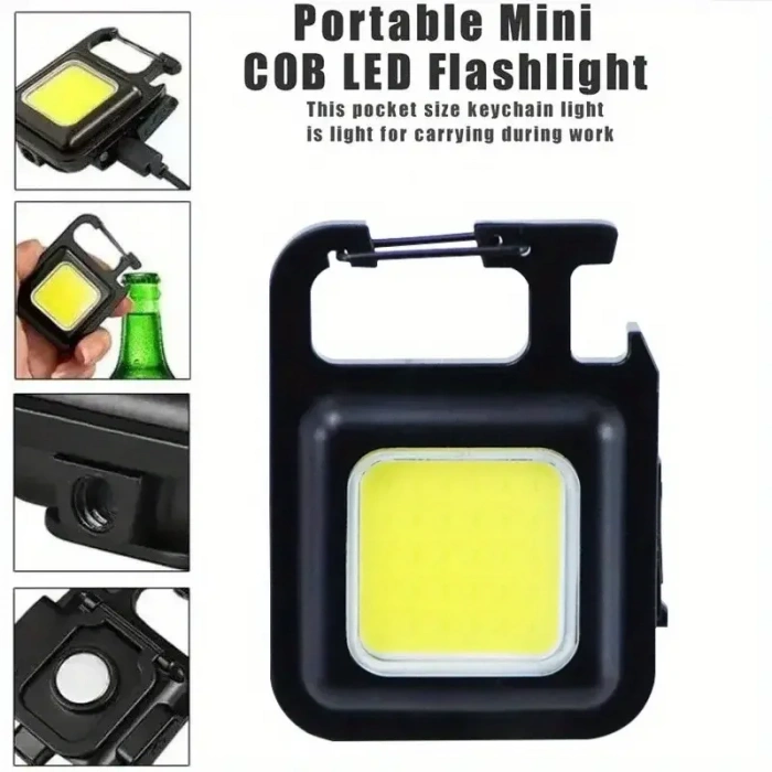 Anahtarlıklı Fener Fener Cob Led (5365)
