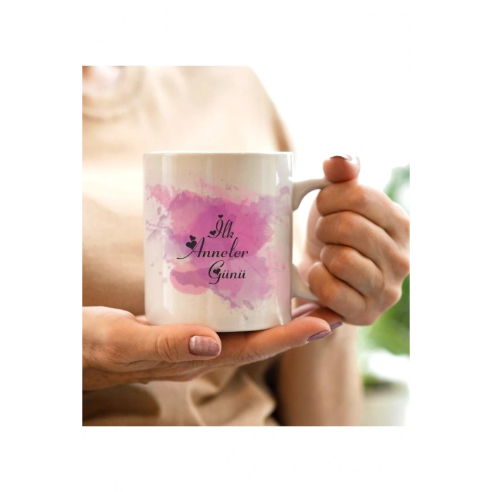 Anneler Günü Ilk Anneler Günü Baskılı Kupa Bardak