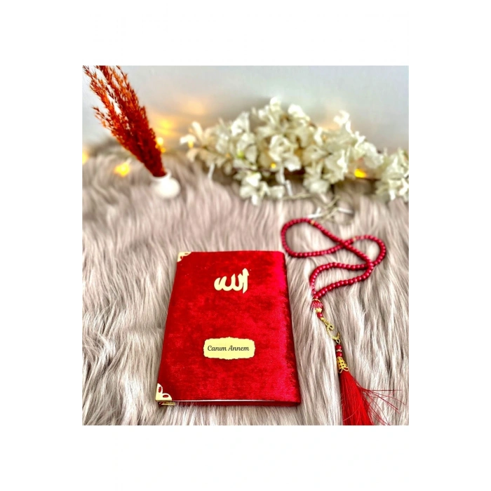 Anneler Günü Kırmızı Yasin-i Şerif Ve Tespih Seti