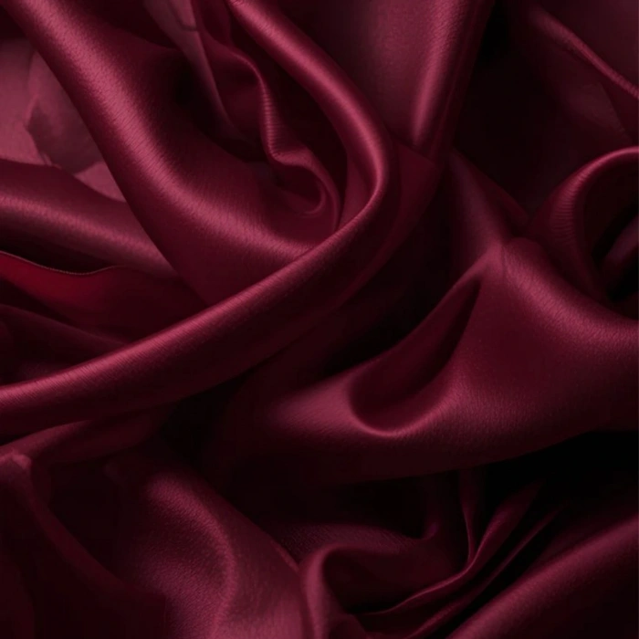 Antibakteriyel Terletmeyen İpek Saten Yastık Kılıfı 2li 50x70 Bordo