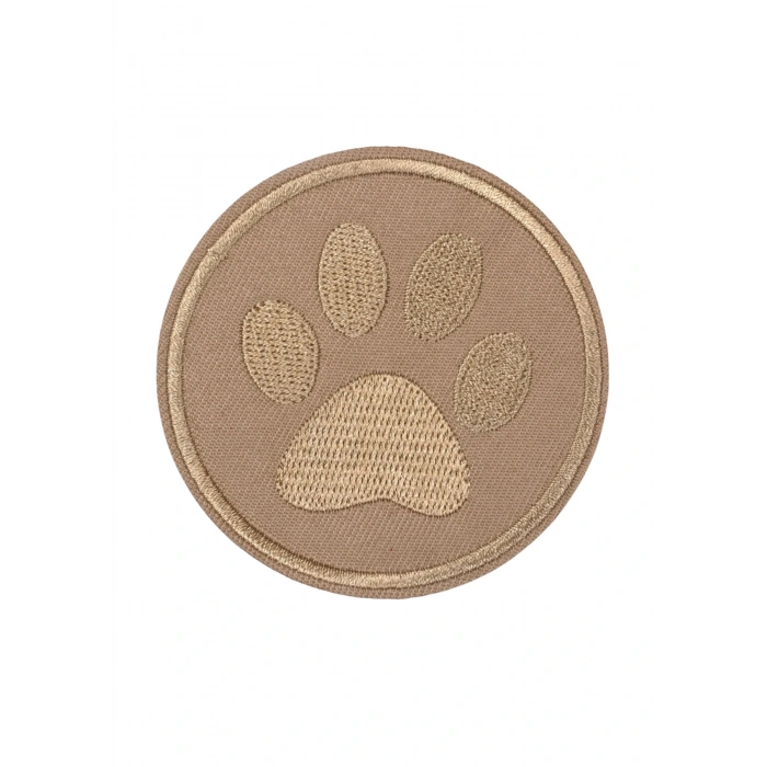 Aplike Ütü İle Yapışan Kahve Pati Arma 5 cm