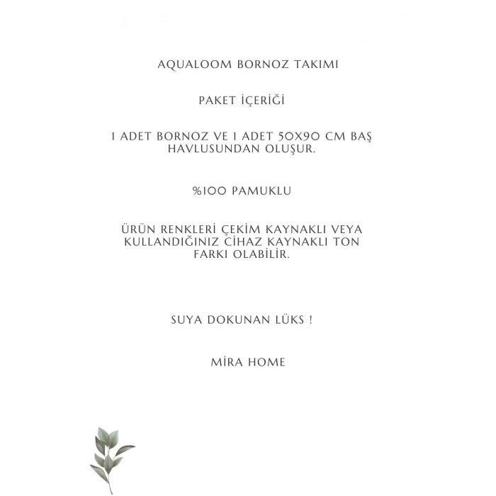 AquaLoom Lux Mens Bathrobe and Towel Set %100 Cotton Blue