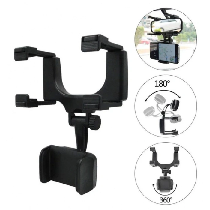 Araba Dikiz Aynasına Takılan Telefon Tutucu (5365)