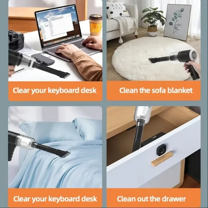 Araç Oto Şarjlı Süpürge (5365)