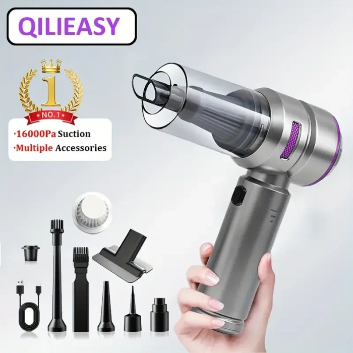 Araç Süpürgesi Kablosuz El Süpürgesi – 16000 Pa Fırçasız Motor (5365)