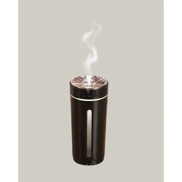 Aromaterapi Buhar Difüzörü Usb Bağlantılı Led Işıklı