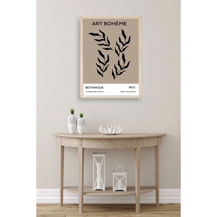 Art Boheme Ahşap Çerçeveli Tablo 50 x 70