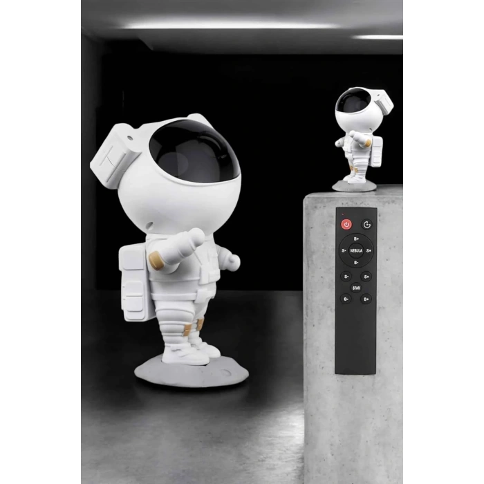 Astronot Projeksiyon Lambası Bluetooth Speaker 120x113x228 Mm