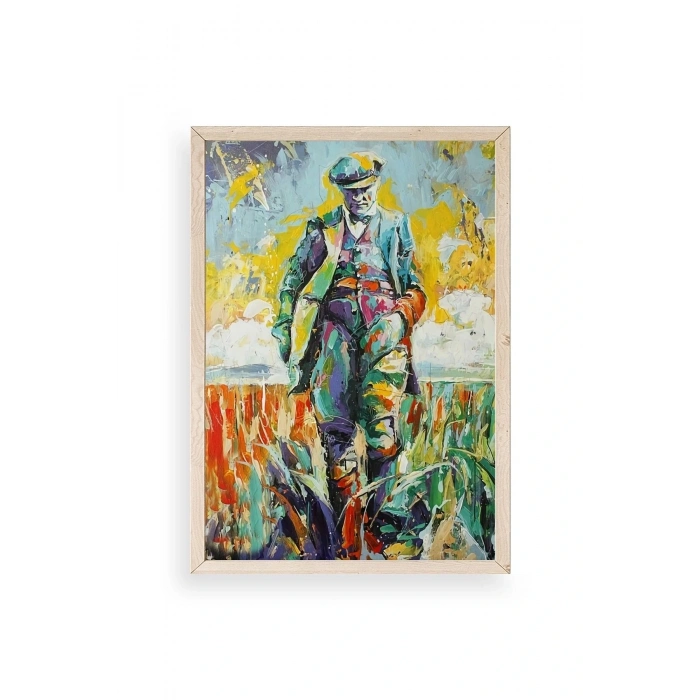 Atatürk Ahşap Çerçeveli Tablo 17 x 23