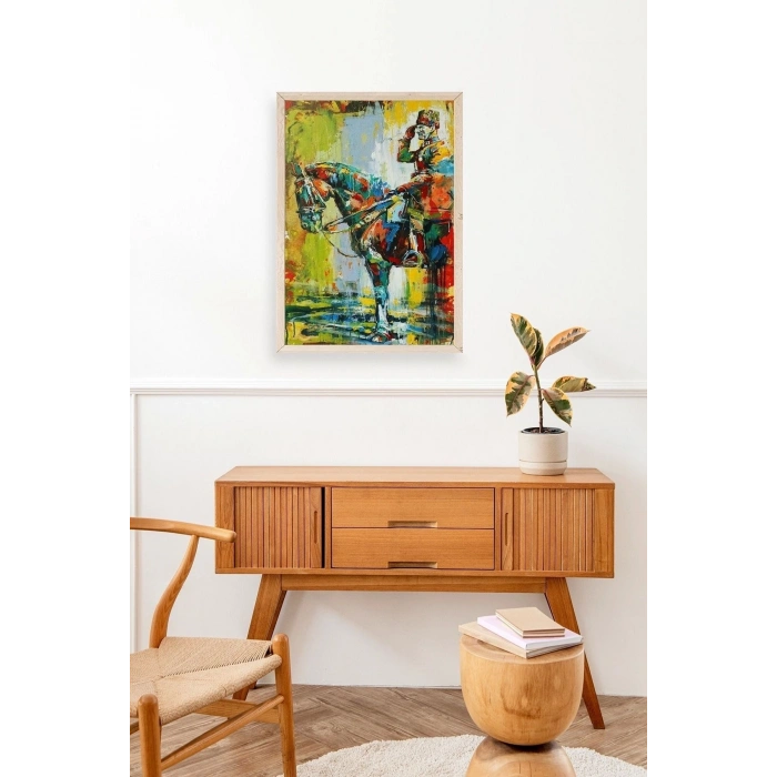 Atatürk Ahşap Çerçeveli Tablo 17 x 23