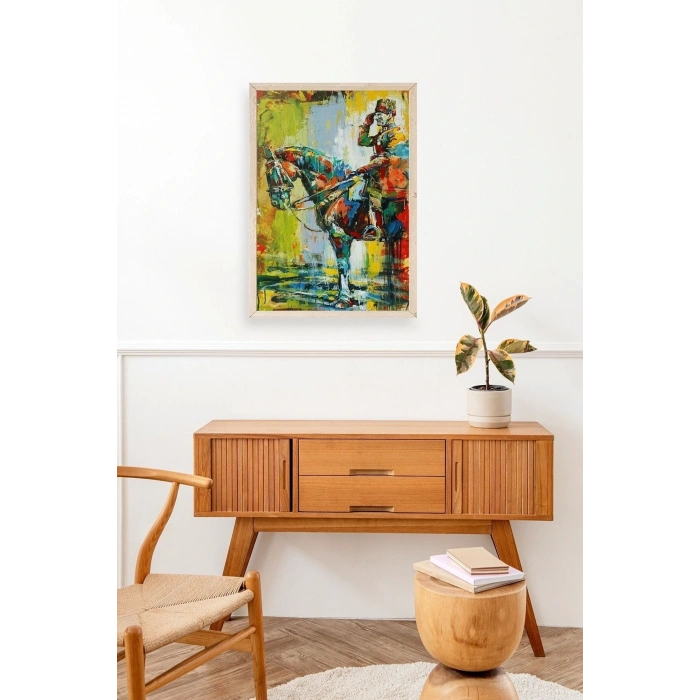 Atatürk Ahşap Çerçeveli Tablo 17 x 23