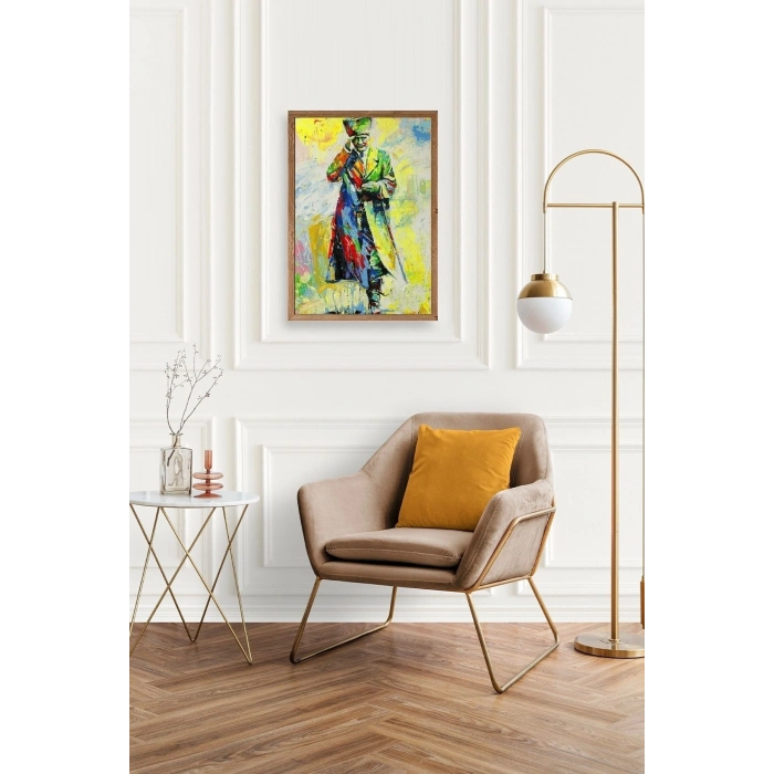 Atatürk Ahşap Çerçeveli Tablo 17 x 23