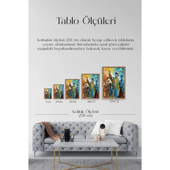 Atatürk Ahşap Çerçeveli Tablo 17 x 23