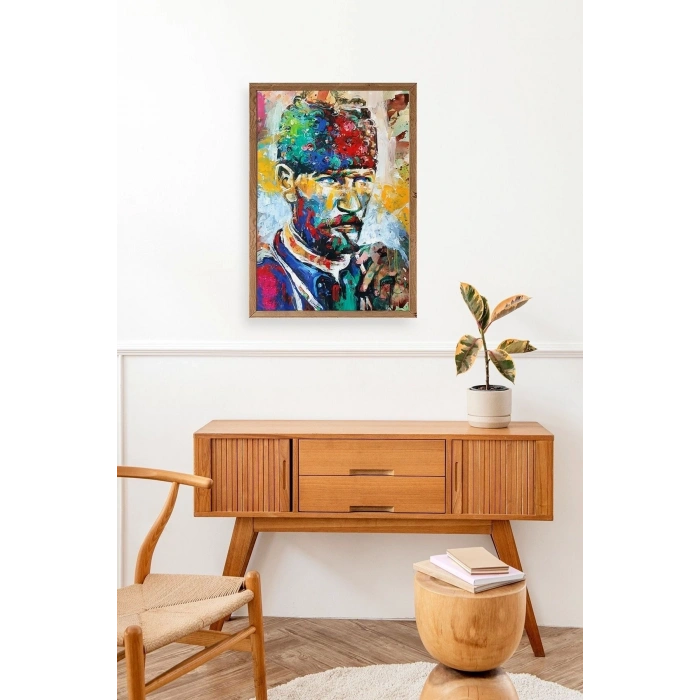 Atatürk Ahşap Çerçeveli Tablo 23 x 30