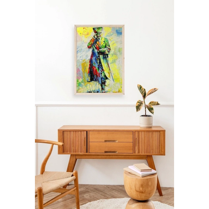 Atatürk Ahşap Çerçeveli Tablo 23 x 30