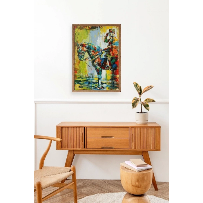 Atatürk Ahşap Çerçeveli Tablo 23 x 30