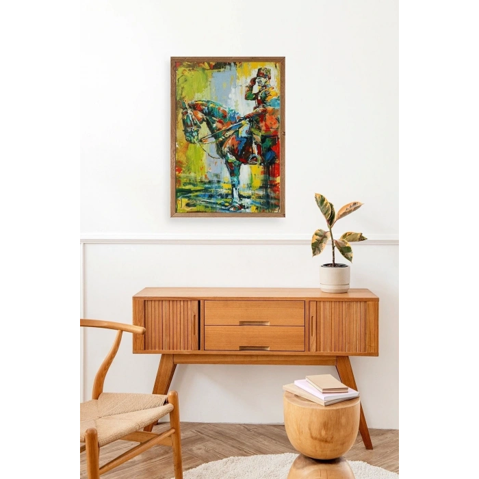 Atatürk Ahşap Çerçeveli Tablo 23 x 30