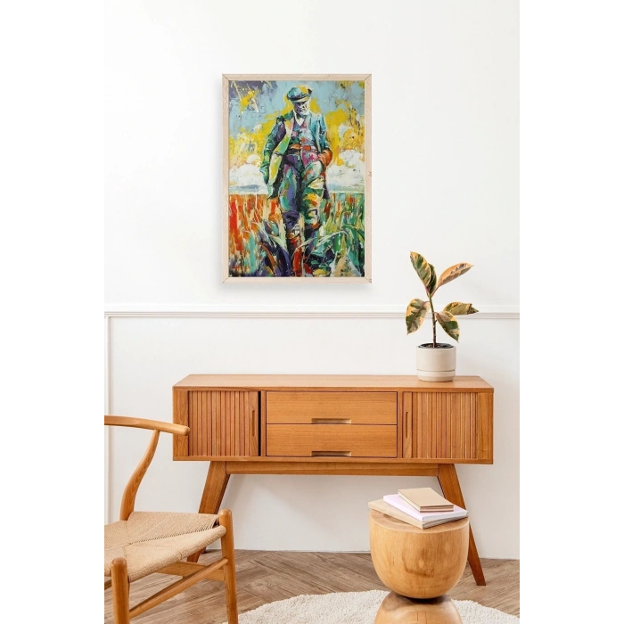 Atatürk Ahşap Çerçeveli Tablo 50 x 70