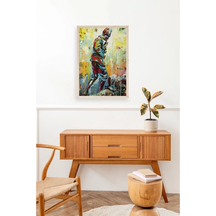 Atatürk Ahşap Çerçeveli Tablo 50 x 70