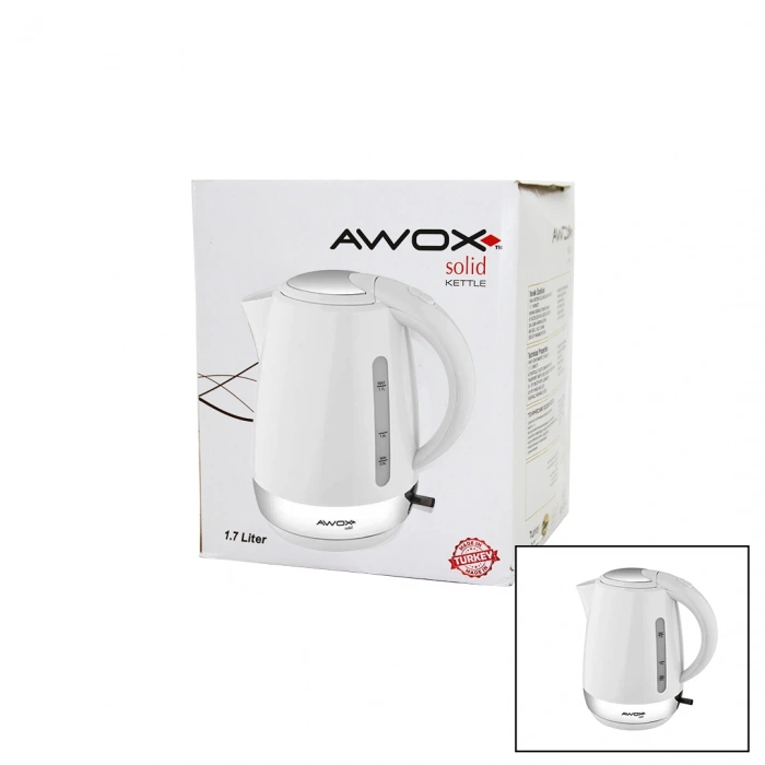 AWOX SOLİD GİZLİ REZİSTANS KETTLE 1.7LT (5365)