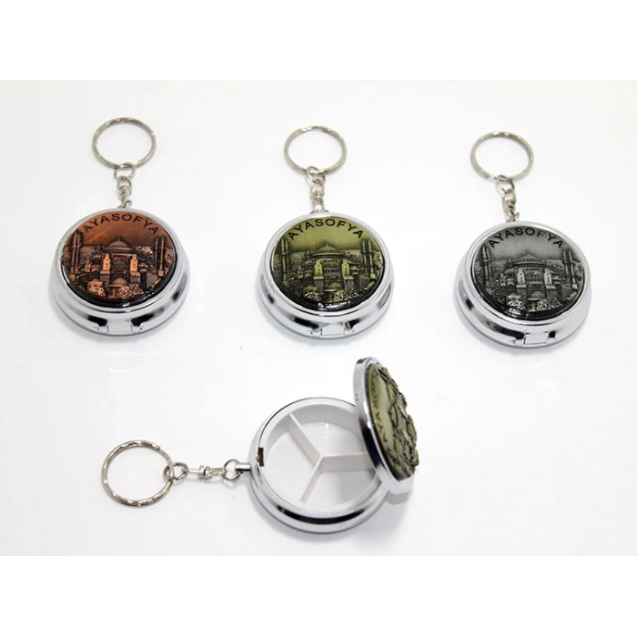 Hagia Sophia Embossed Traditional Snuff Box