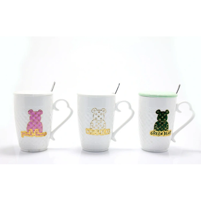 Bear Design Porcelain Mug