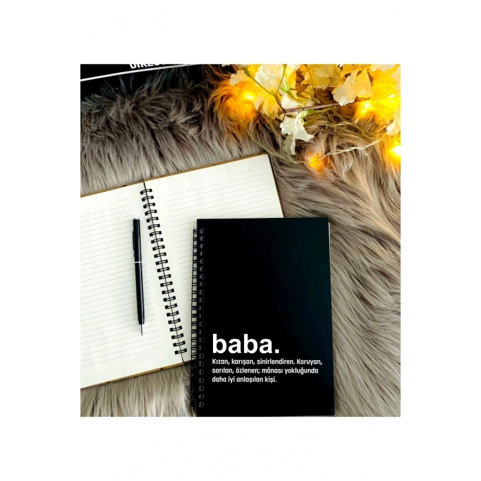 Babalar Günü Için Kalem Defter Seti