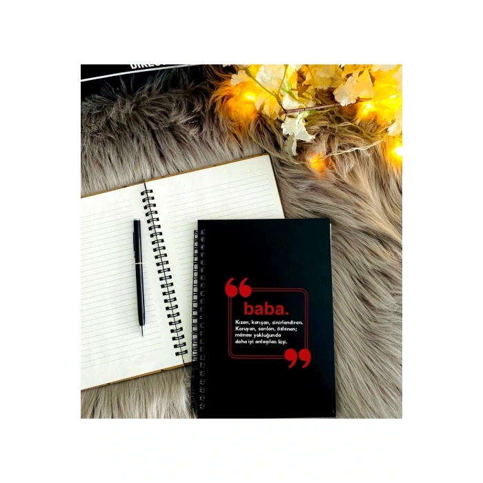 Babalar Günü Için Kalem Defter Seti