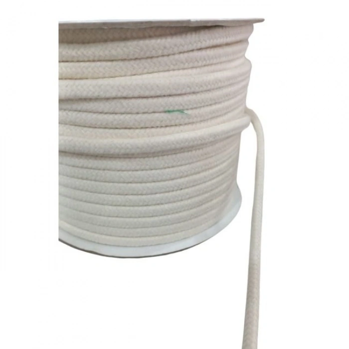 Bağcık İpi Pamuk 0,5 Cm Krem 5 Metre