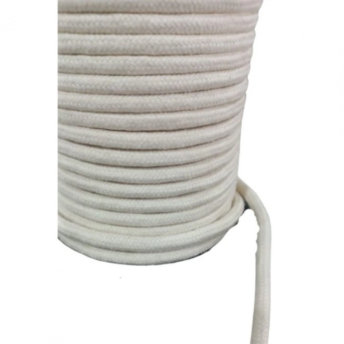 Bağcık İpi Pamuk 0,5 Cm Krem 5 Metre