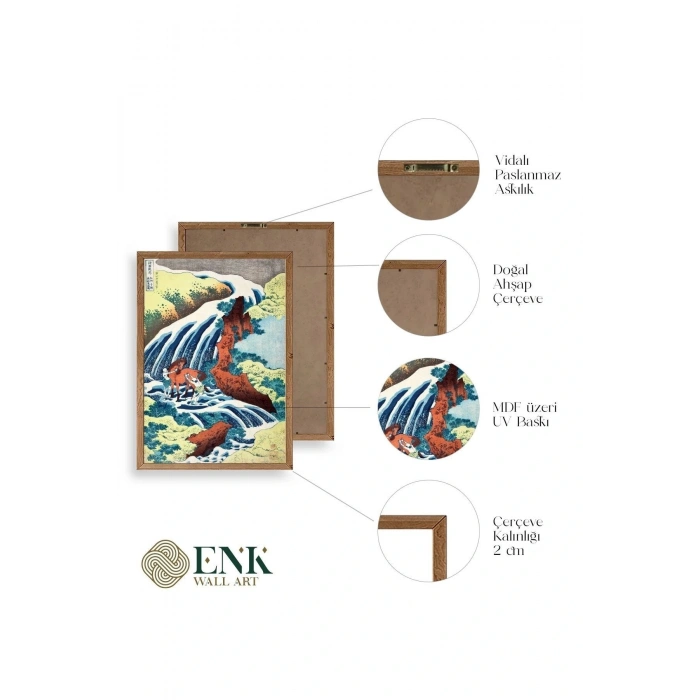 Balıkçının Rüyası Ahşap Çerçeveli Tablo 50 x 70