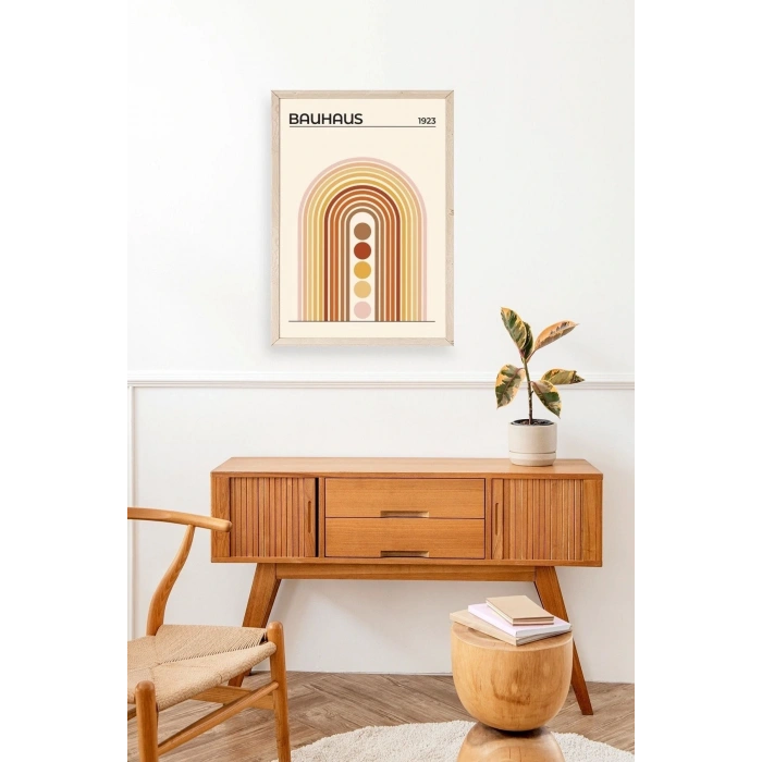 Bauhaus Ahşap Çerçeveli Tablo 17 x 23