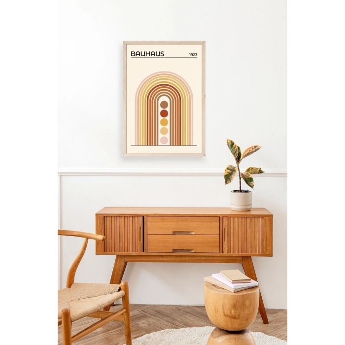 Bauhaus Ahşap Çerçeveli Tablo 23 x 30