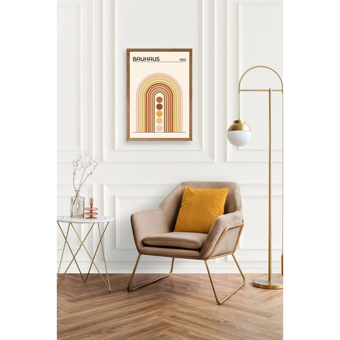 Bauhaus Ahşap Çerçeveli Tablo 30 x 42