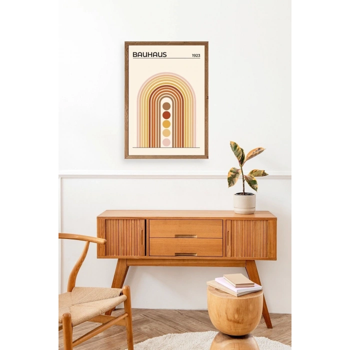 Bauhaus Ahşap Çerçeveli Tablo 30 x 42