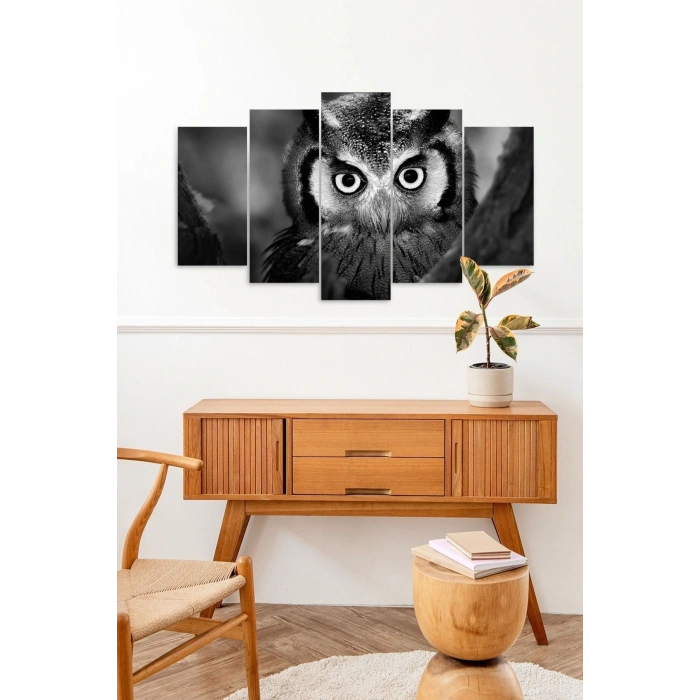 Baykuş 5 Parçalı Mdf Tablo 60 x 100