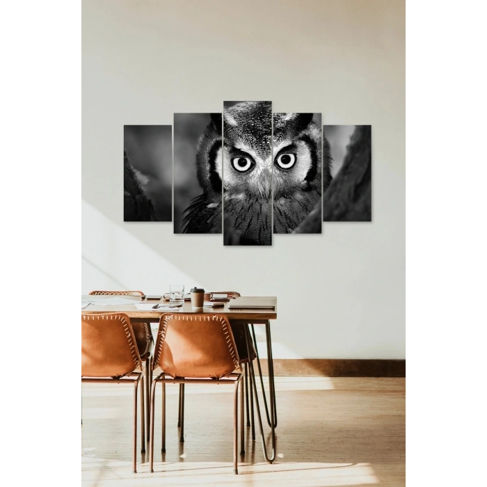 Baykuş 5 Parçalı Mdf Tablo 60 x 100