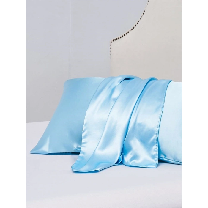 Beauty Sleep 2’li Mikrosaten Set - Saç ve Cilt Dostu Bebek Mavi Yastık Kılıfı