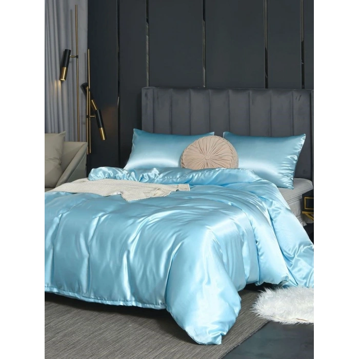 Beauty Sleep 2’li Mikrosaten Set - Saç ve Cilt Dostu Bebek Mavi Yastık Kılıfı