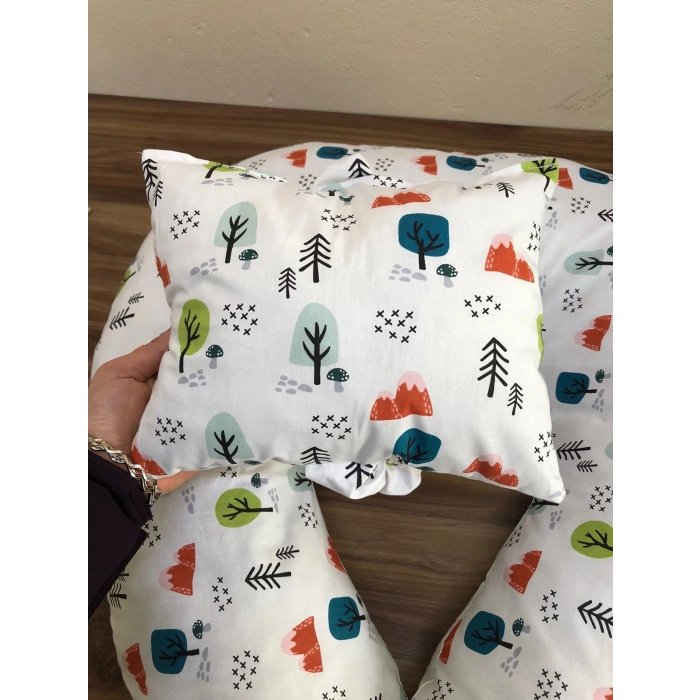 Bebek emzirme yastığı, minderi