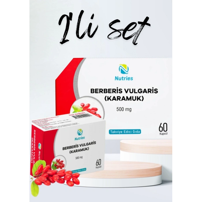 Berberis Vulgaris Takviye Edici Gıda 60’lı – 2’li Avantaj Paketi