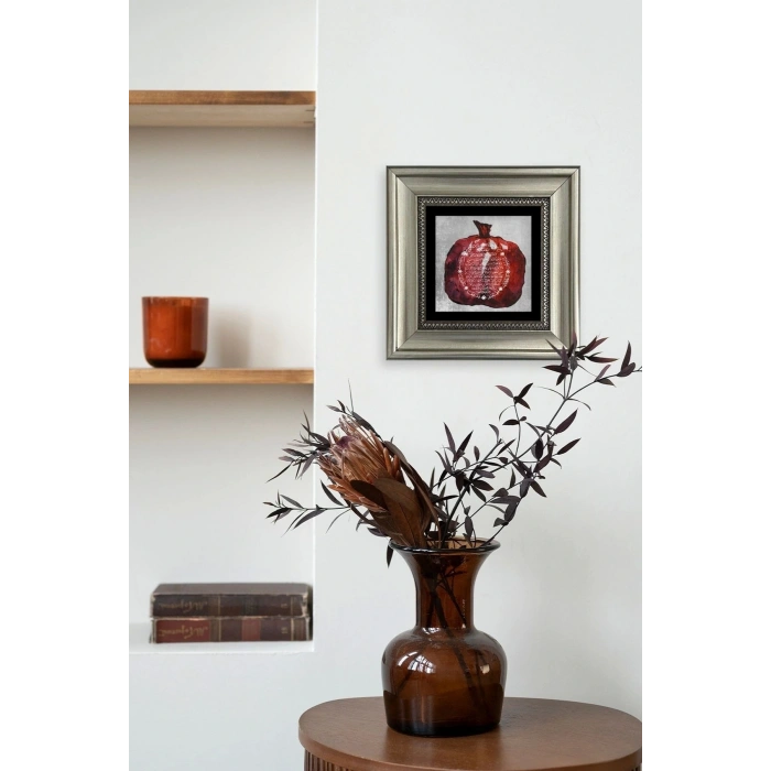 Bereket Duası Çerçeveli Taş Tablo 20 cm