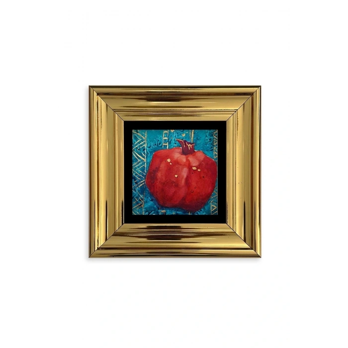 Bereket Narı Çerçeveli Taş Tablo 20 cm