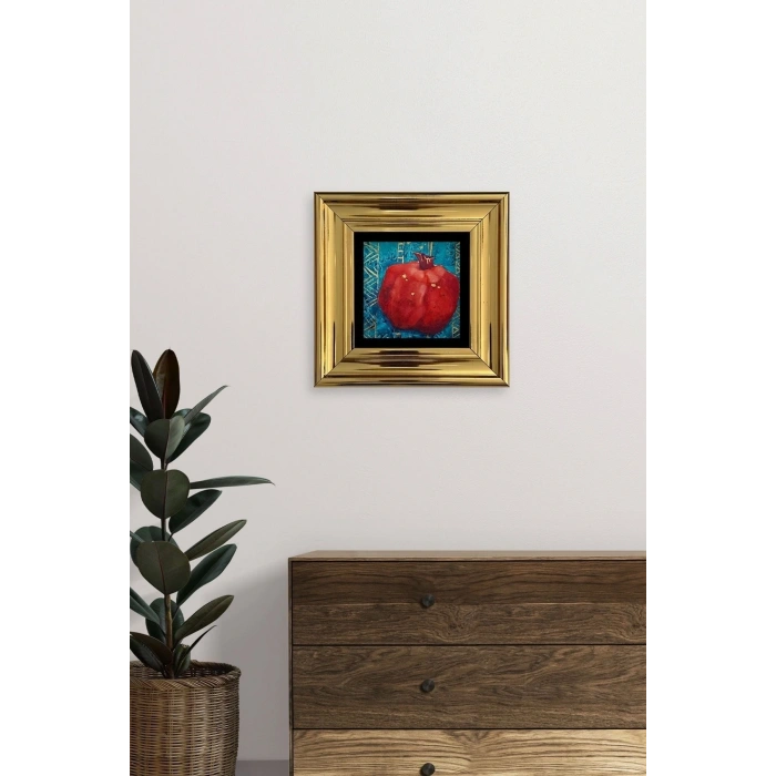 Bereket Narı Çerçeveli Taş Tablo 20 cm