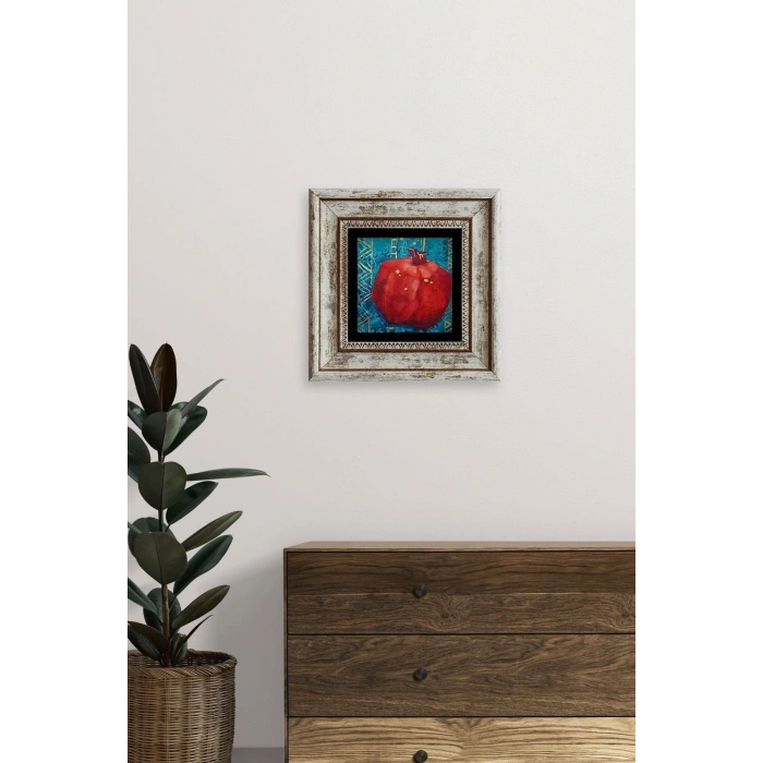 Bereket Narı Çerçeveli Taş Tablo 20 cm