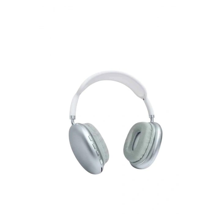 Beyaz Bluetooth Kulaklık P9 Plus Dinamik Ses 5 Saat Süre