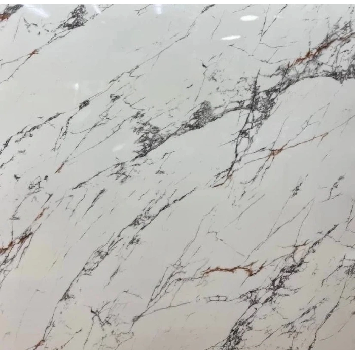 Beyaz Mermer Desenli Yapışkanlı Kaplama Kağıdı Büyük Boy 5 Metre