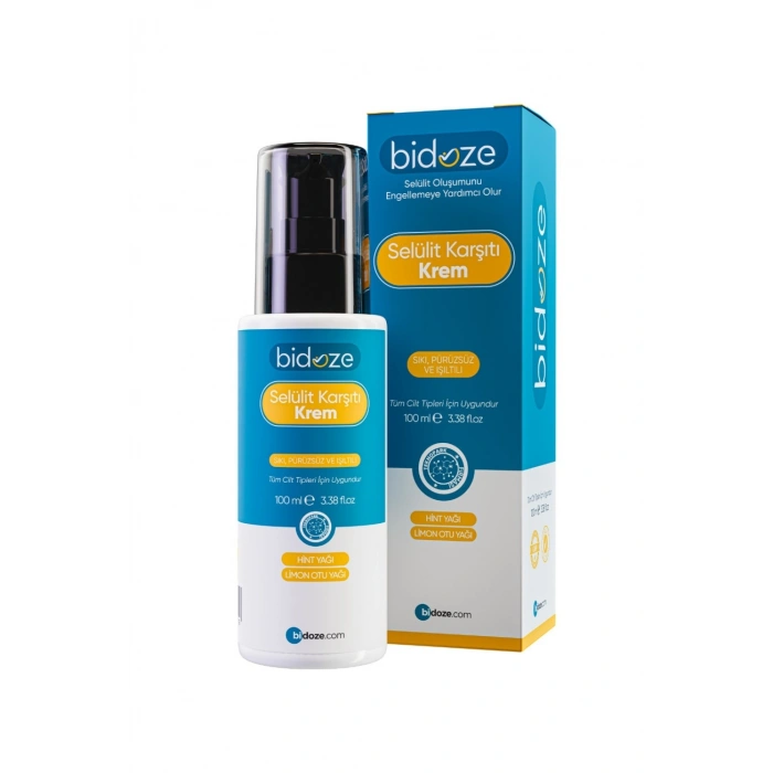 Bidoze Selülit Karşıtı ve Sıkılaştırıcı Vücut Kremi 100 Ml.