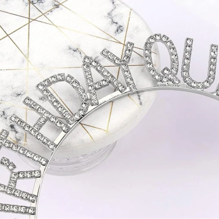 Birthday Queen Inscribed Queen Crown
