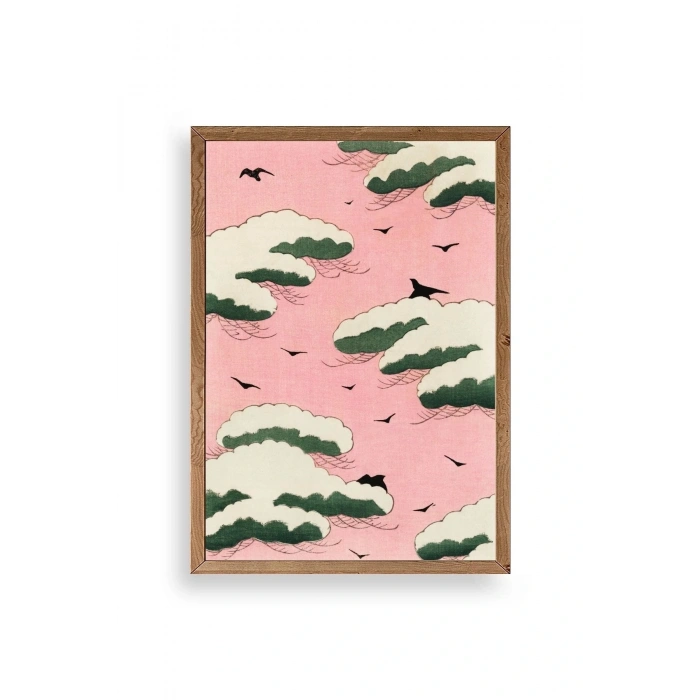 Bitjutsi Sekai Ahşap Çerçeveli Tablo 17 x 23